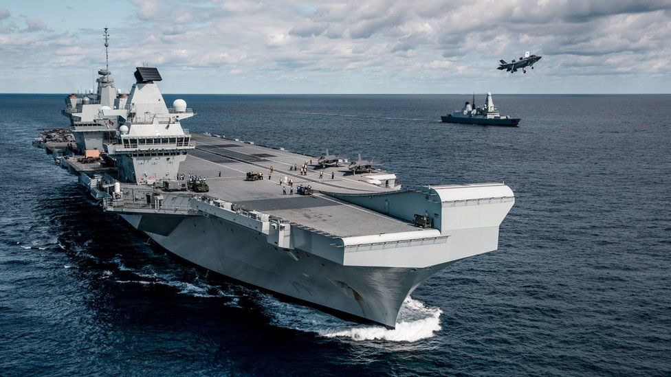 HMS QUEEN ELIZABETH Aircraft Carrier